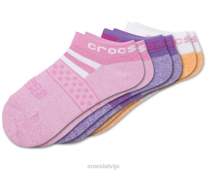 zeķes zemas sirds 3-iepak unisex Crocs zeķes N46T388 multi