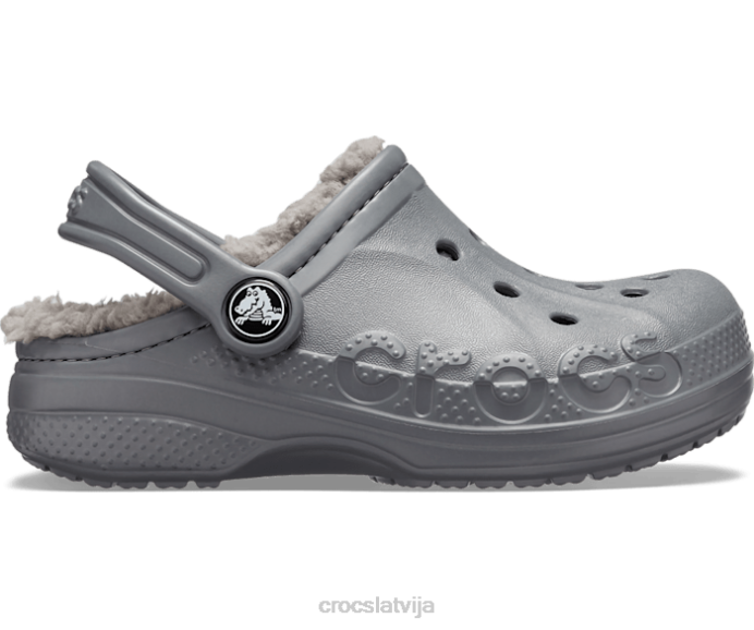 baya izklāta koka tupele bērni Crocs kurpes N46T670 ogles