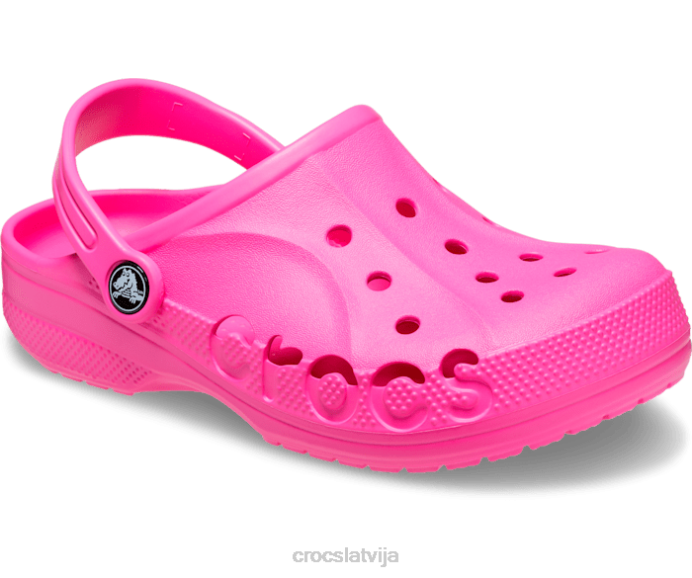 baya koka tupele bērni Crocs kurpes N46T522 elektriski rozā