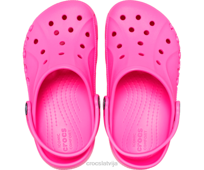 baya koka tupele bērni Crocs kurpes N46T522 elektriski rozā