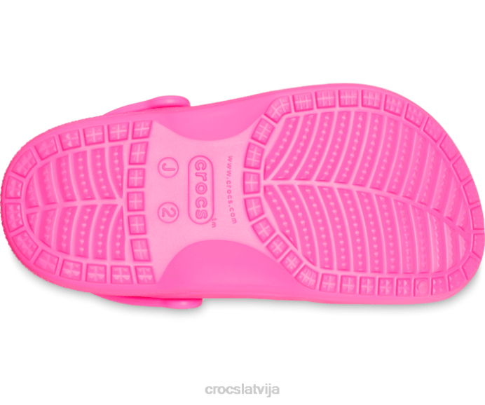 baya koka tupele bērni Crocs kurpes N46T522 elektriski rozā
