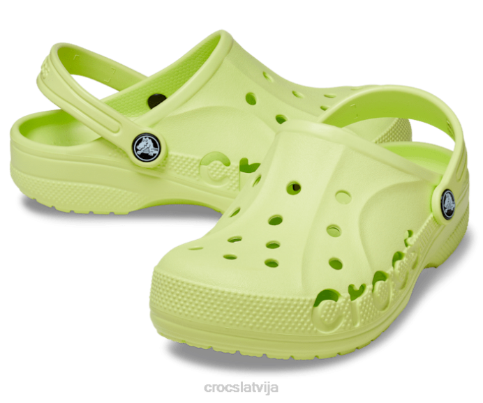 baya koka tupele bērni Crocs kurpes N46T536 laima miziņa