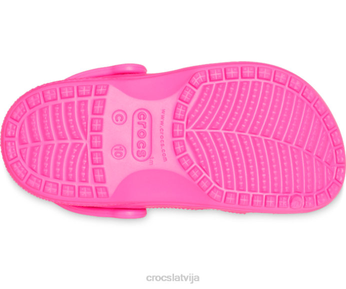 baya koka tupele bērni Crocs kurpes N46T537 elektriski rozā