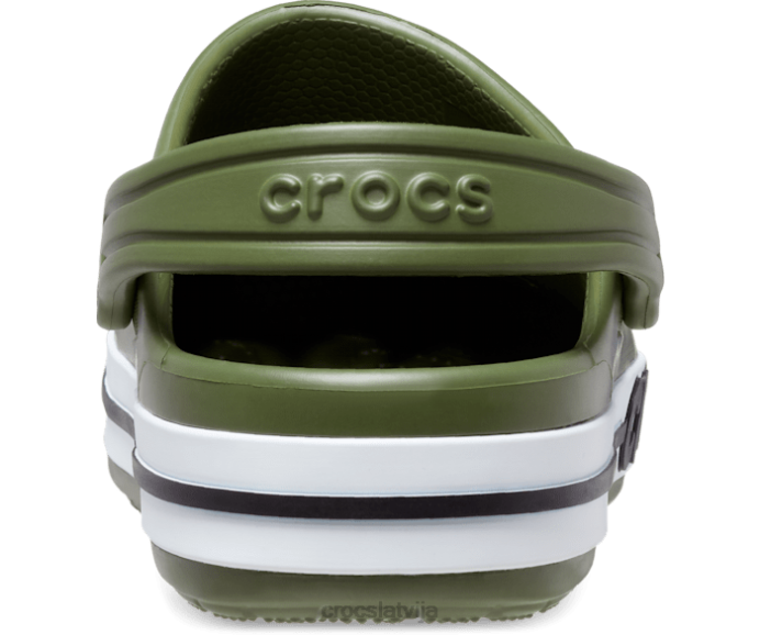 bayaband tupele bērni Crocs kurpes N46T559 Zaļā armija