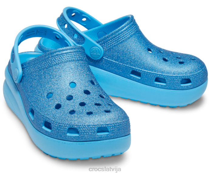 cutie simpātiju glitter tupele bērni Crocs kurpes N46T373 skābeklis