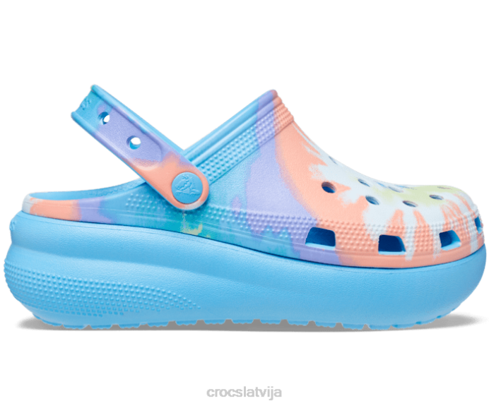 cutie simpātiju kaklasaites krāsas tupele bērni Crocs kurpes N46T372 skābeklis/multi