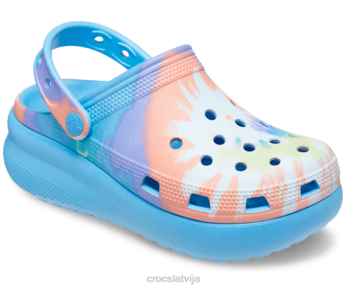 cutie simpātiju kaklasaites krāsas tupele bērni Crocs kurpes N46T372 skābeklis/multi