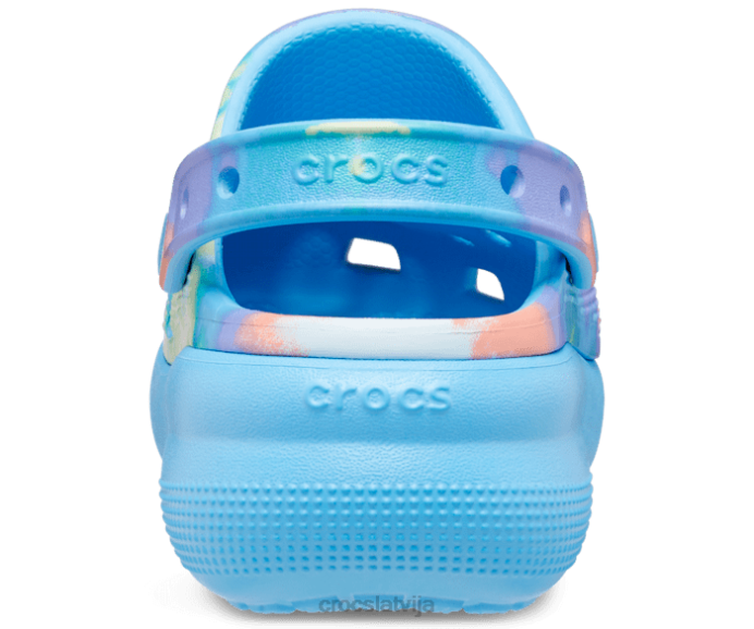 cutie simpātiju kaklasaites krāsas tupele bērni Crocs kurpes N46T372 skābeklis/multi