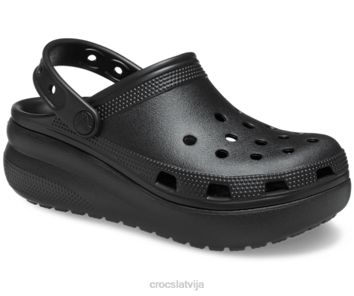 cutie simpātiju tupele bērni Crocs kurpes N46T354 melns
