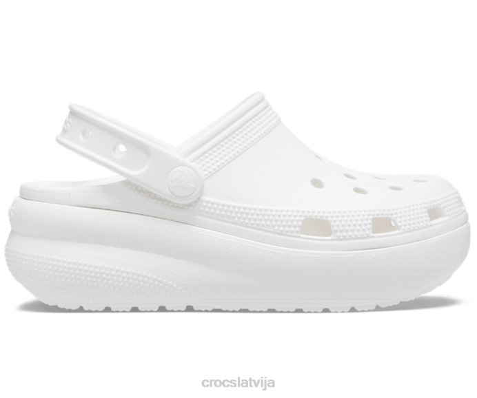 cutie simpātiju tupele bērni Crocs kurpes N46T355 balts