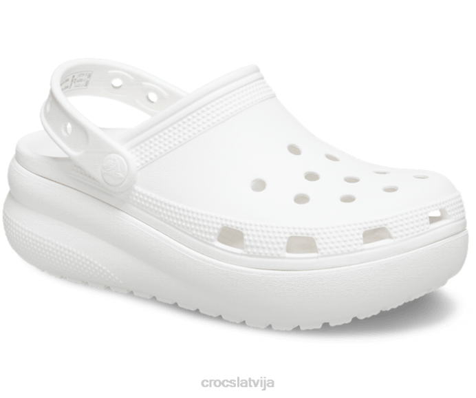 cutie simpātiju tupele bērni Crocs kurpes N46T355 balts