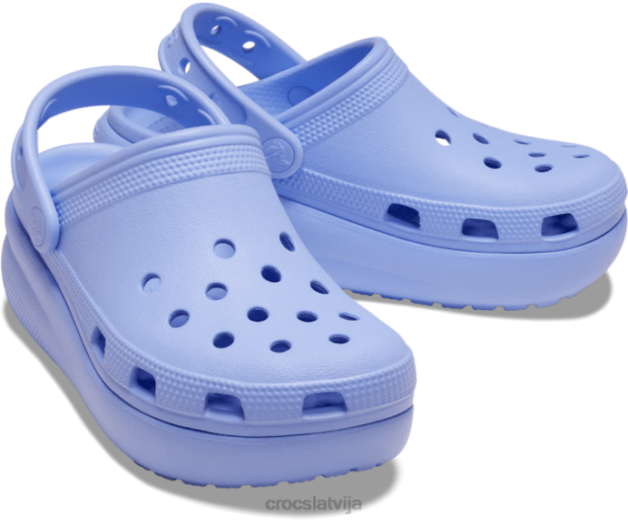 cutie simpātiju tupele bērni Crocs kurpes N46T356 mēness želeja