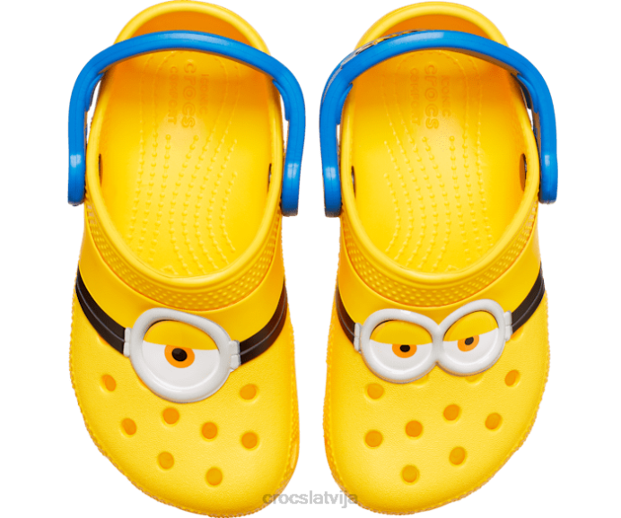 jautra laboratorija es esmu minions koka tupele bērni Crocs kurpes N46T615 dzeltens