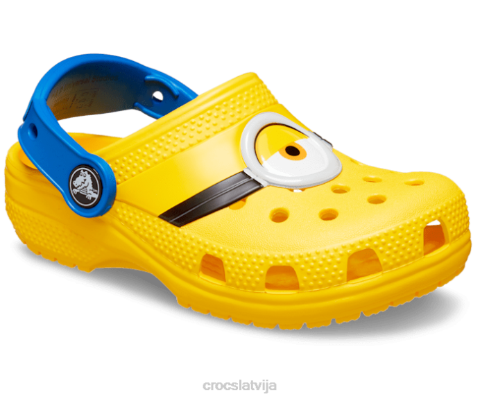 jautra laboratorija es esmu minions koka tupele bērni Crocs kurpes N46T615 dzeltens