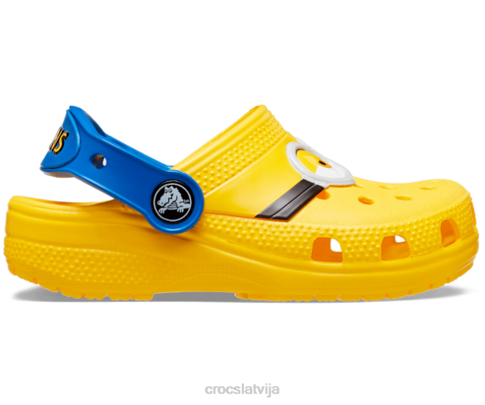 jautra laboratorijas klasika i am minions clog bērni Crocs kurpes N46T564 dzeltens