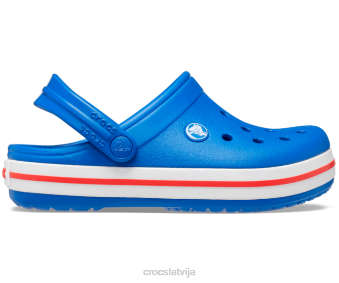 joslas aizsprostojums bērni Crocs kurpes N46T525 zila skrūve
