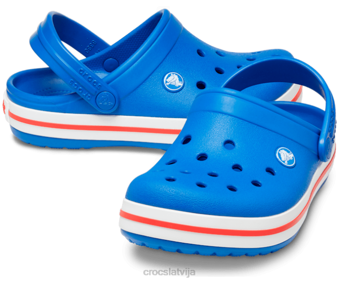 joslas aizsprostojums bērni Crocs kurpes N46T525 zila skrūve