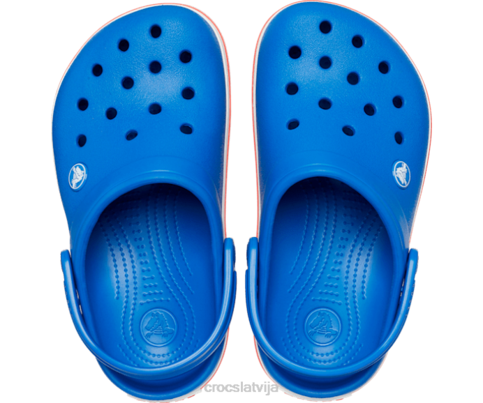 joslas aizsprostojums bērni Crocs kurpes N46T525 zila skrūve