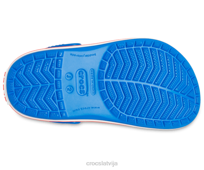 joslas aizsprostojums bērni Crocs kurpes N46T525 zila skrūve