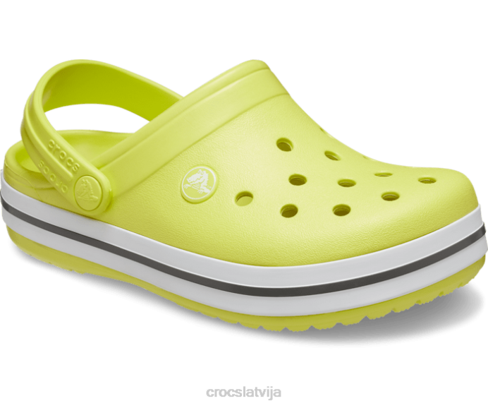 joslas aizsprostojums bērni Crocs kurpes N46T530 citrusaugļi/pelēks