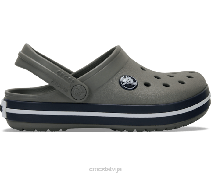 joslas aizsprostojums bērni Crocs kurpes N46T544 dūmi / flote