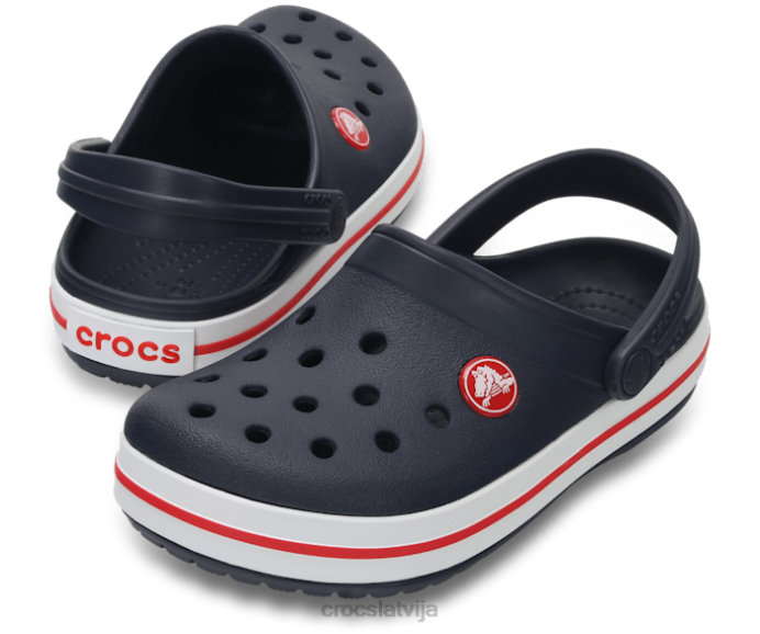 joslas aizsprostojums bērni Crocs kurpes N46T545 tumšs/sarkans