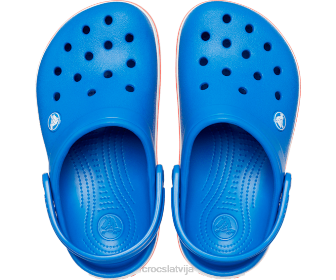 joslas aizsprostojums bērni Crocs kurpes N46T546 zila skrūve