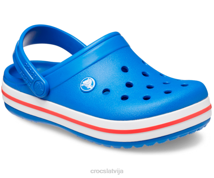 joslas aizsprostojums bērni Crocs kurpes N46T546 zila skrūve