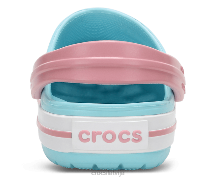 joslas aizsprostojums bērni Crocs kurpes N46T547 ledus zils/balts