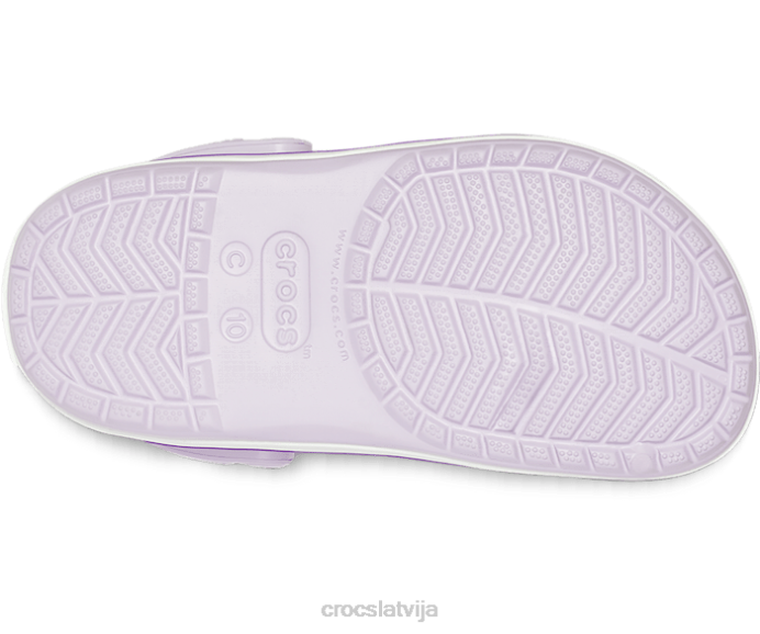 joslas aizsprostojums bērni Crocs kurpes N46T548 lavandas/neona violets