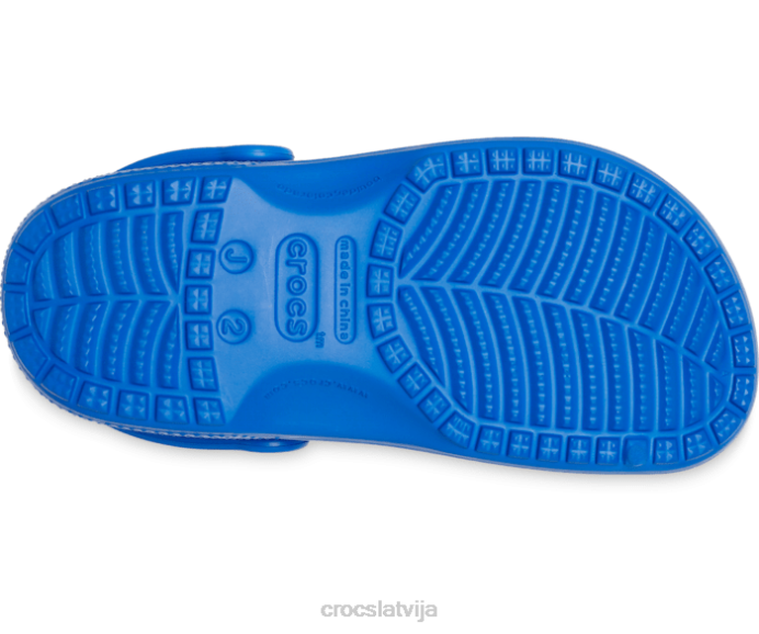 klasiska koka tupele bērni Crocs kurpes N46T479 zila skrūve