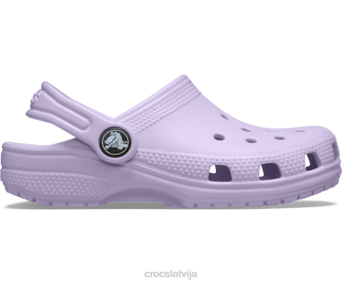klasiska koka tupele bērni Crocs kurpes N46T480 lavandas