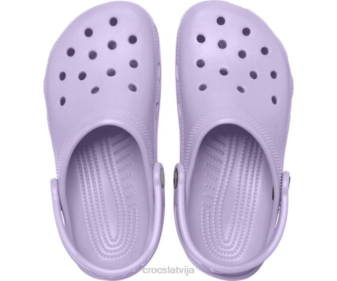 klasiska koka tupele bērni Crocs kurpes N46T480 lavandas
