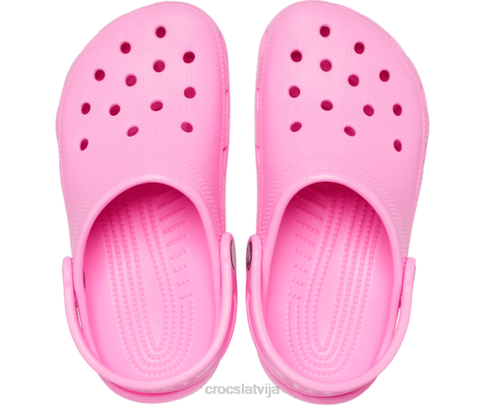 klasiska koka tupele bērni Crocs kurpes N46T481 taffy rozā