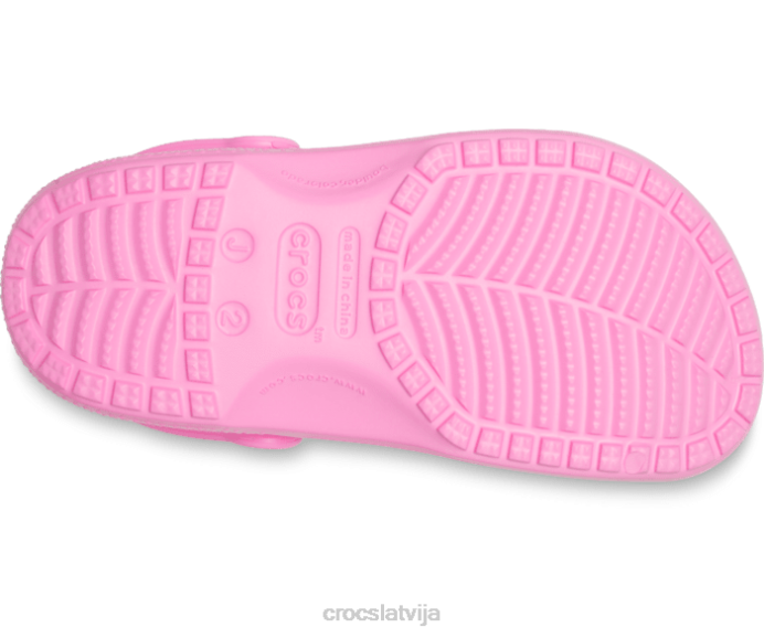 klasiska koka tupele bērni Crocs kurpes N46T481 taffy rozā