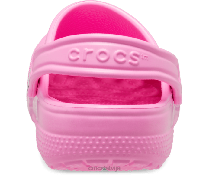 klasiska koka tupele bērni Crocs kurpes N46T481 taffy rozā