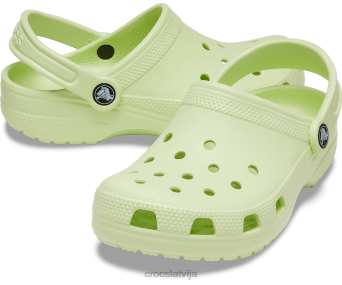 klasiska koka tupele bērni Crocs kurpes N46T485 selerijas