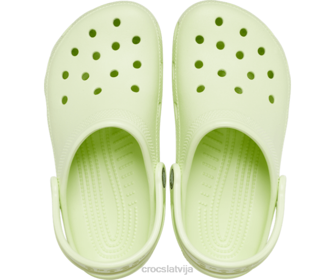 klasiska koka tupele bērni Crocs kurpes N46T485 selerijas
