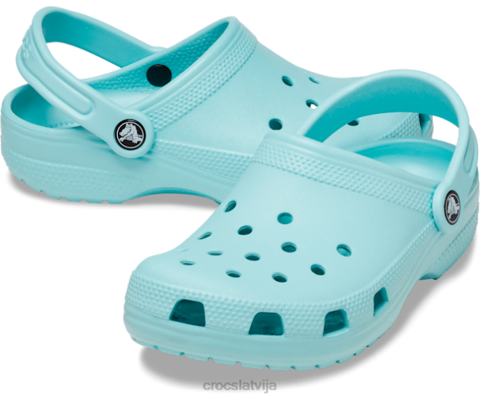 klasiska koka tupele bērni Crocs kurpes N46T487 tīrs ūdens