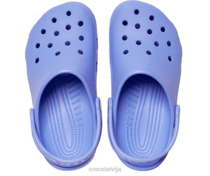 klasiska koka tupele bērni Crocs kurpes N46T489 digitālā violeta