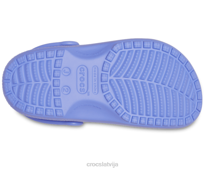 klasiska koka tupele bērni Crocs kurpes N46T489 digitālā violeta