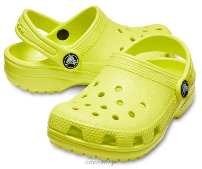 klasiska koka tupele bērni Crocs kurpes N46T490 citrusaugļi