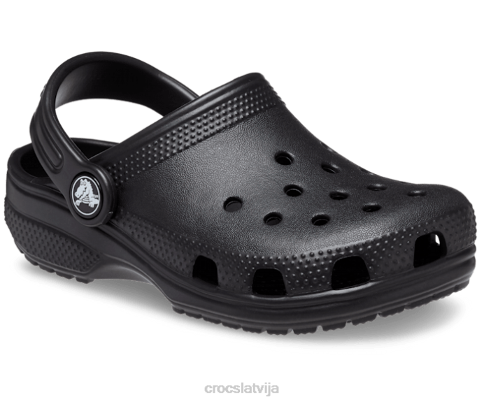 klasiska koka tupele bērni Crocs kurpes N46T495 melns