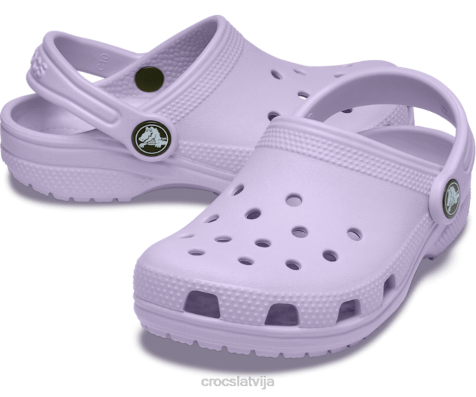 klasiska koka tupele bērni Crocs kurpes N46T500 lavandas