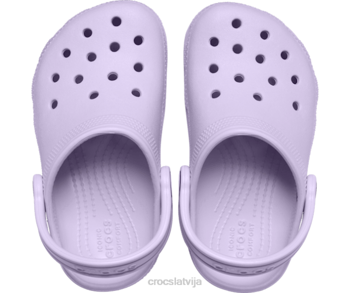 klasiska koka tupele bērni Crocs kurpes N46T500 lavandas