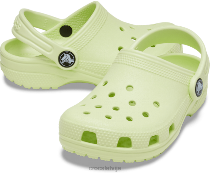 klasiska koka tupele bērni Crocs kurpes N46T507 selerijas