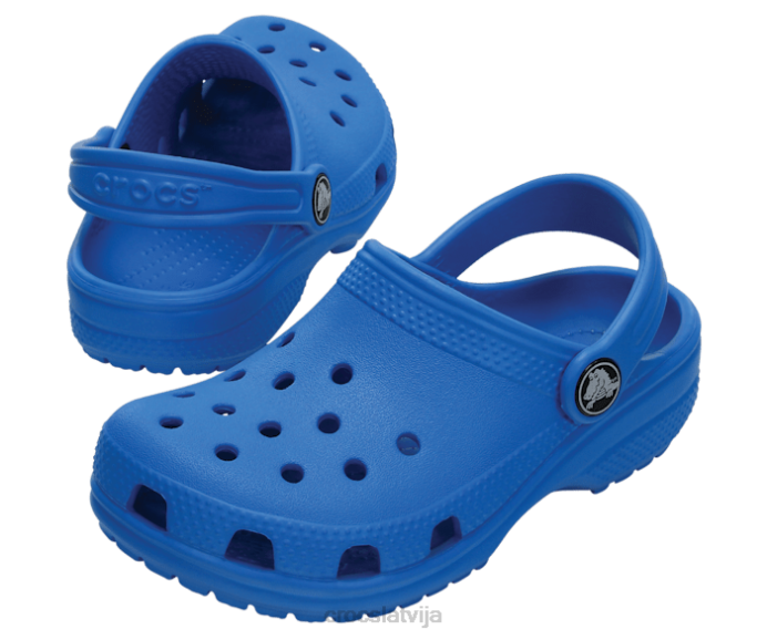 klasiska koka tupele bērni Crocs kurpes N46T508 okeāns