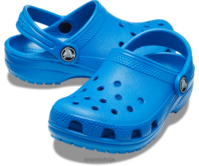 klasiska koka tupele bērni Crocs kurpes N46T509 spilgts kobalts
