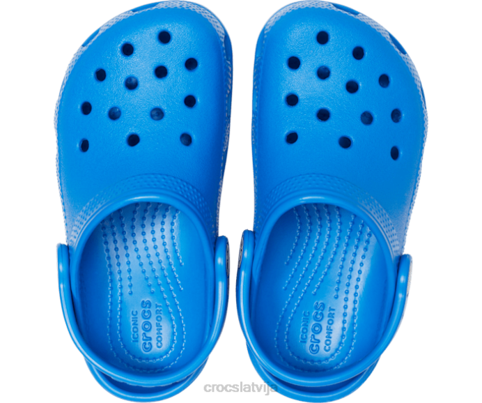klasiska koka tupele bērni Crocs kurpes N46T509 spilgts kobalts