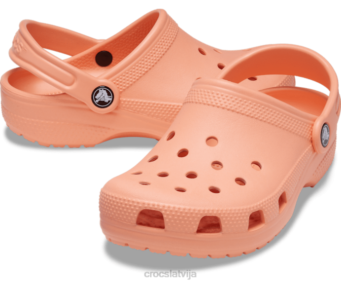 klasiska koka tupele bērni Crocs kurpes N46T515 papaija